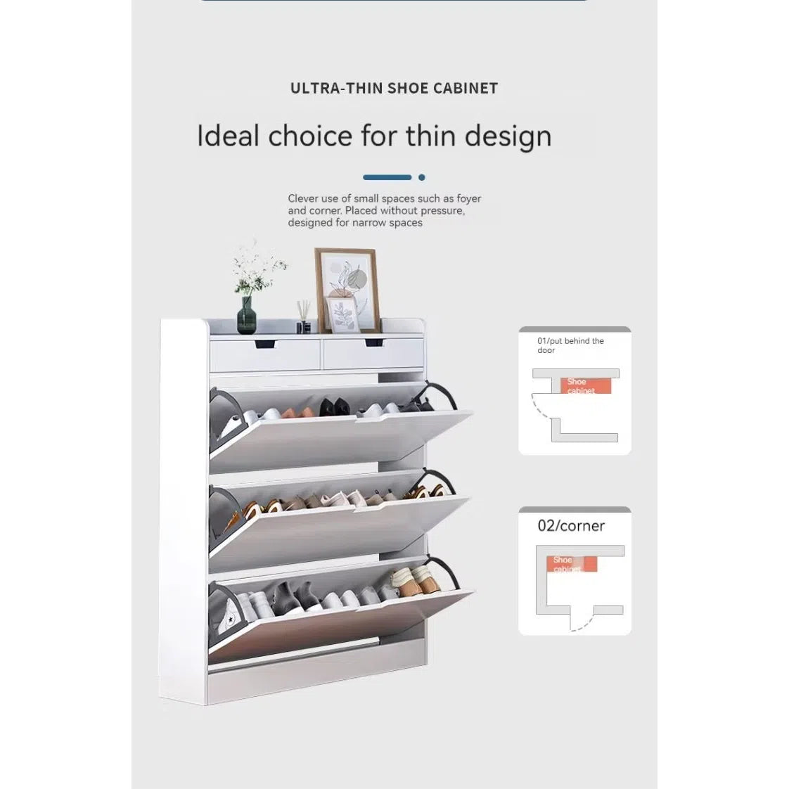 Modern Shoe Cabinet