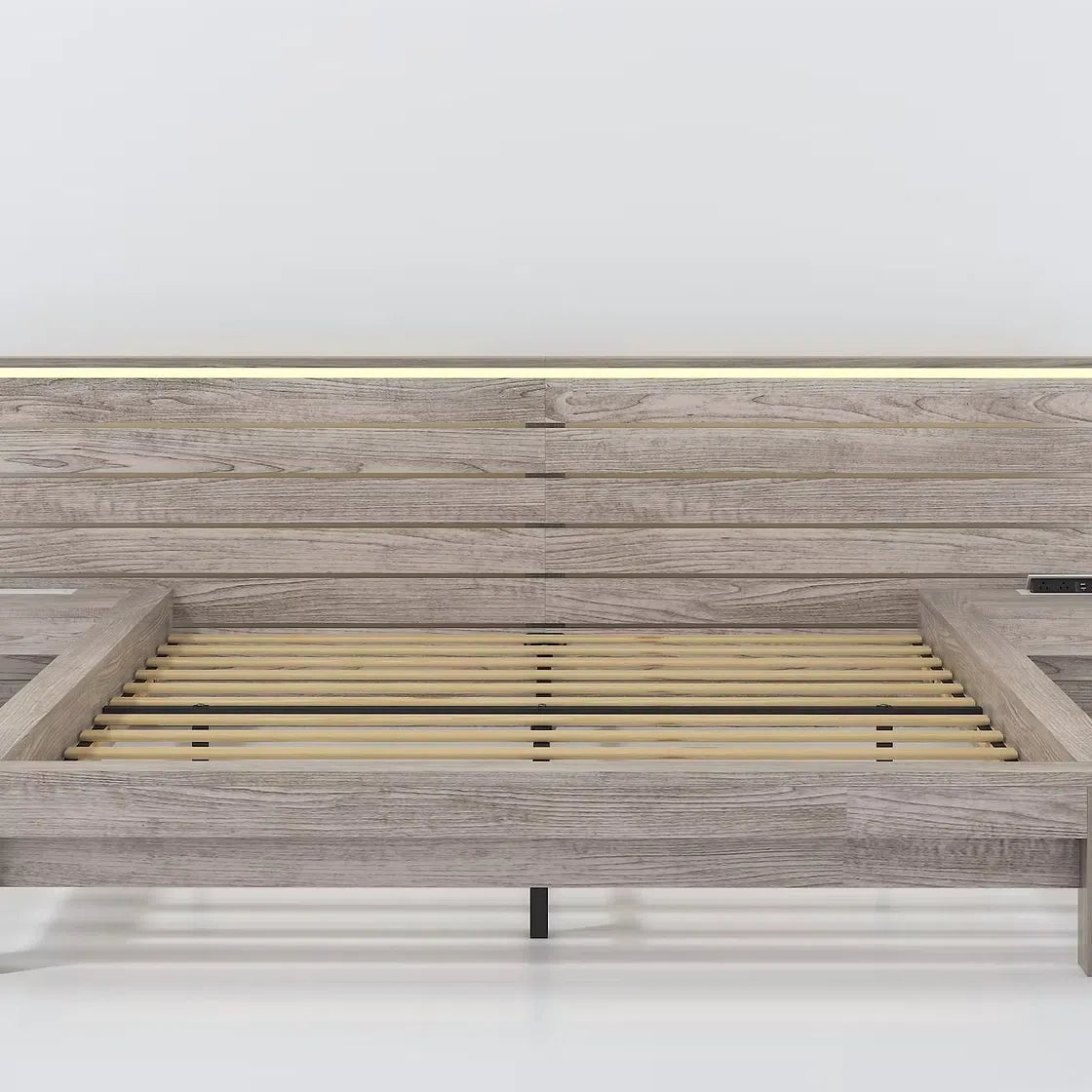 Modern Wood Bed